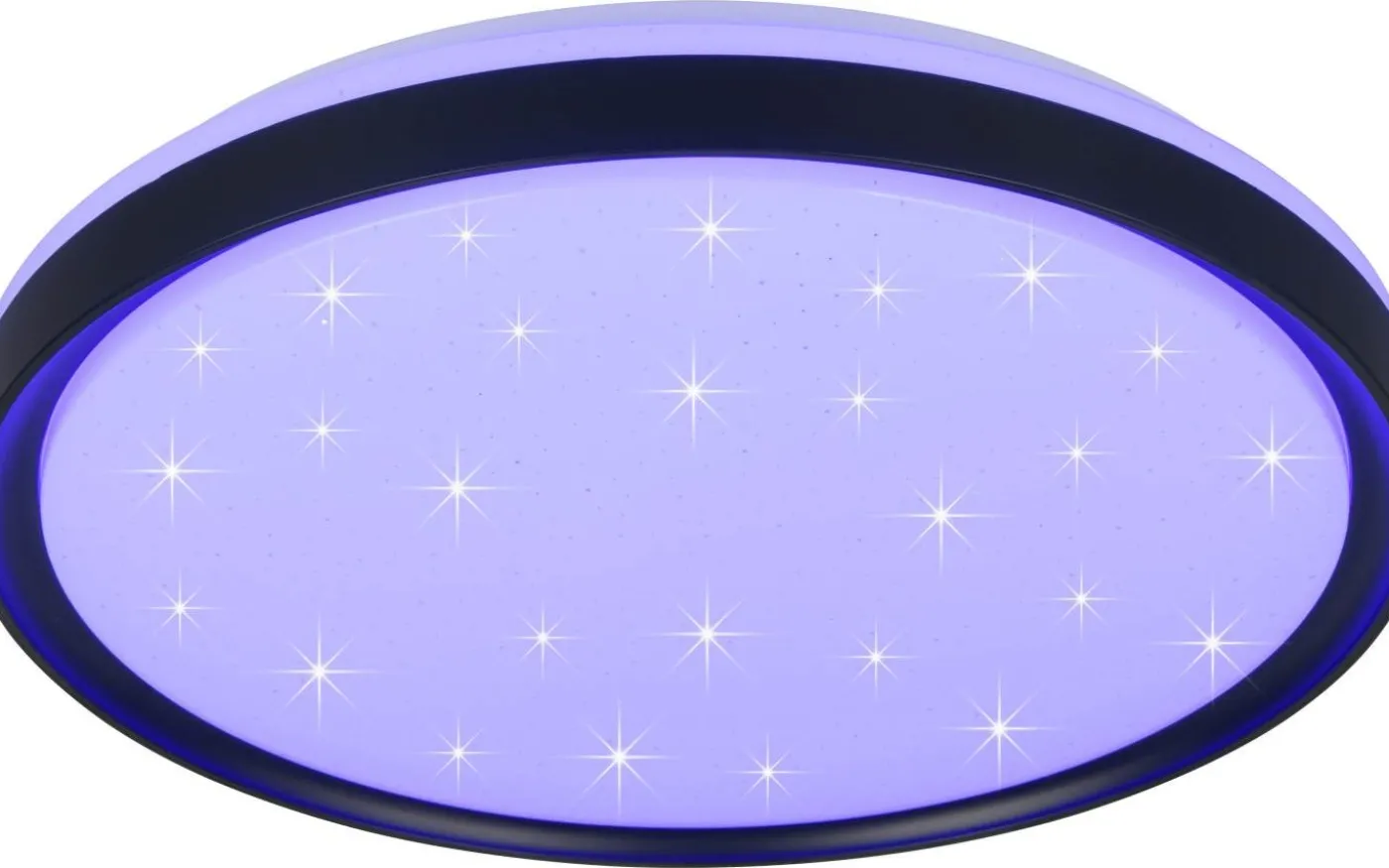 Solit Plafond LED mattsvart stjärnljus RGB