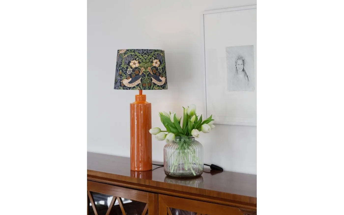 Solo Bordslampa 58cm Blank Orange/Multi