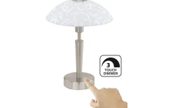 Solo Bordslampa 32cm DIM Nickel