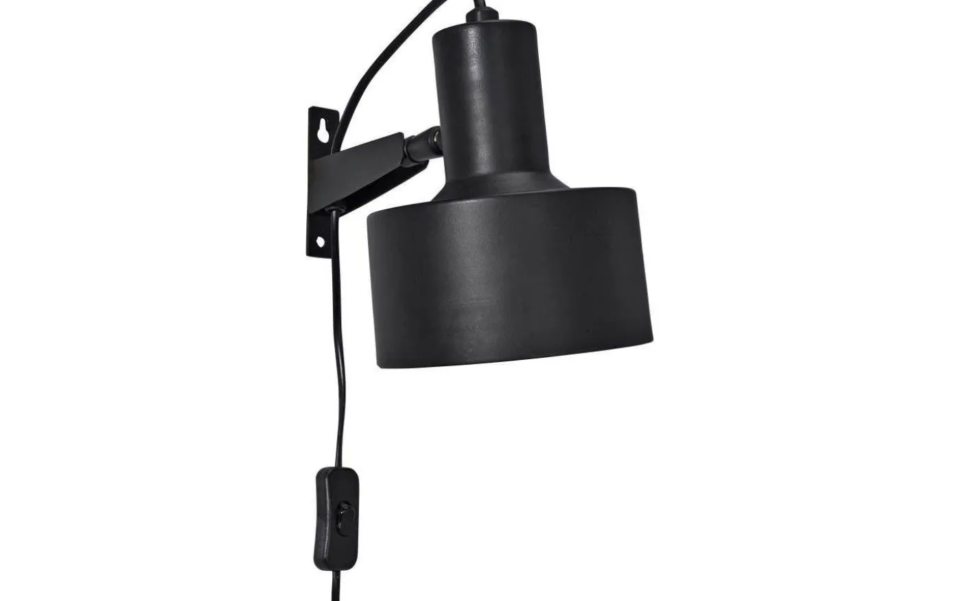 Solo Vägglampa 23cm Matt Svart
