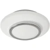 Sommen Plafond Ø30cm Krom IP44