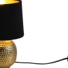 Sophia Bordslampa E14 svart/guld