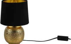 Sophia Bordslampa E14 svart/guld