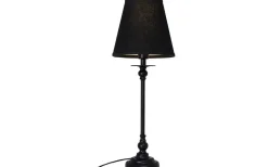 Sophie Lampfot 39cm Svart