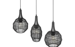 Soraya Takpendel 3-os E27 mattsvart