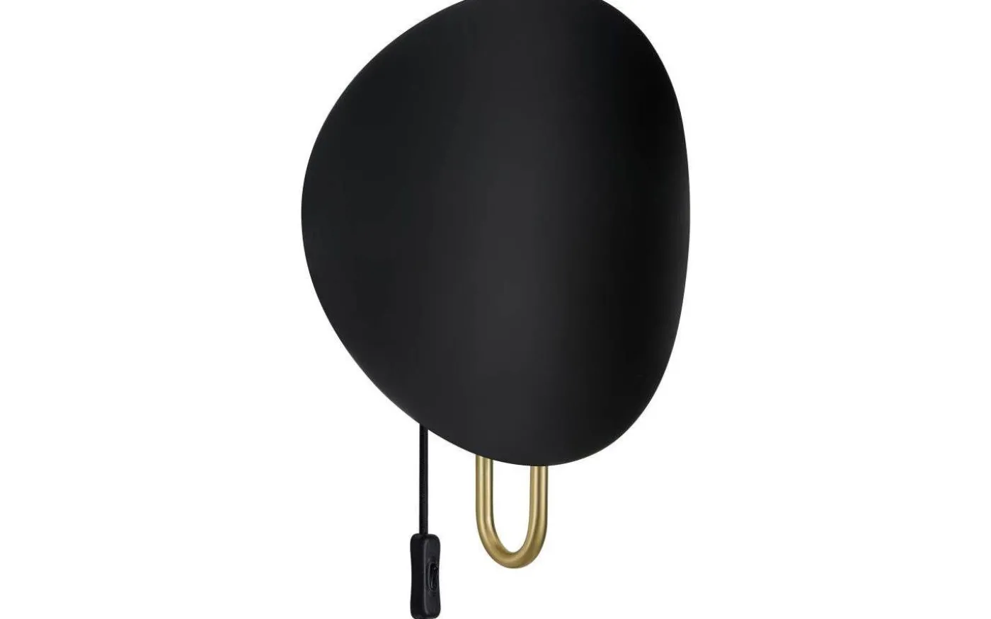 Spargo Vägglampa Svart/Mässing