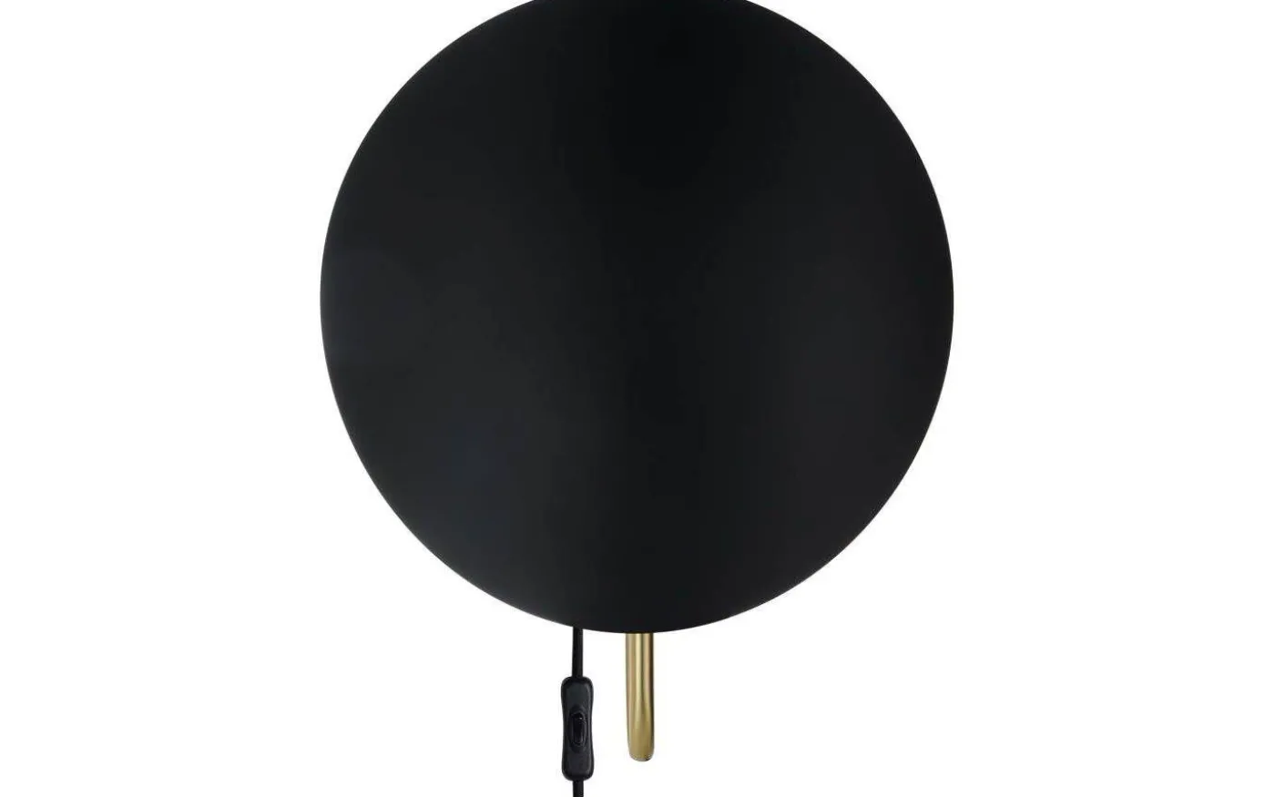 Spargo Vägglampa Svart/Mässing