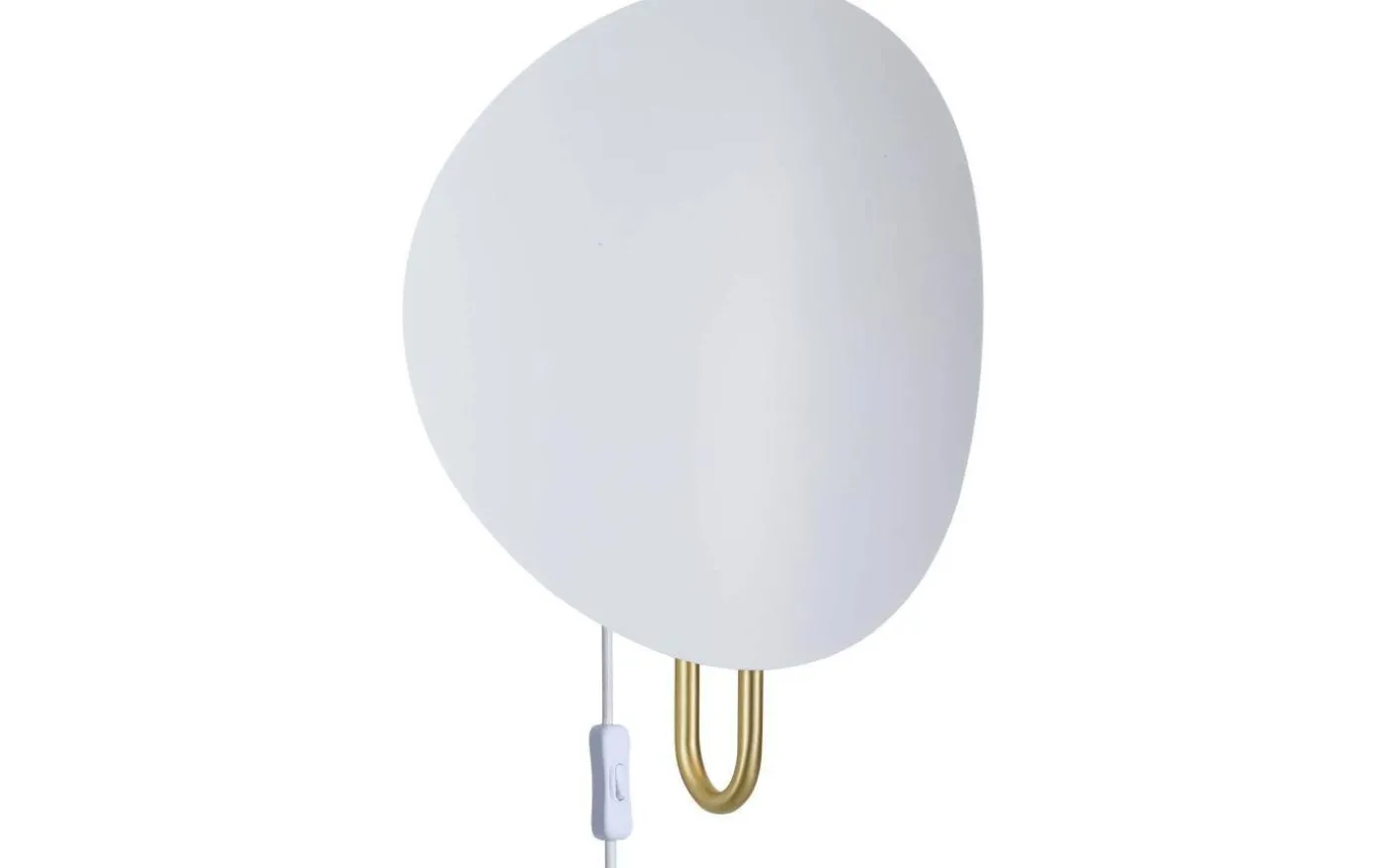 Spargo Vägglampa Vit/Mässing