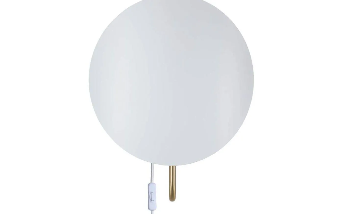 Spargo Vägglampa Vit/Mässing