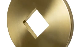 Spazio Bordslampa Mynt 53cm Vit/Guld