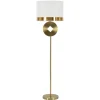 Spazio Golvlampa Mynt 151cm Vit/Guld