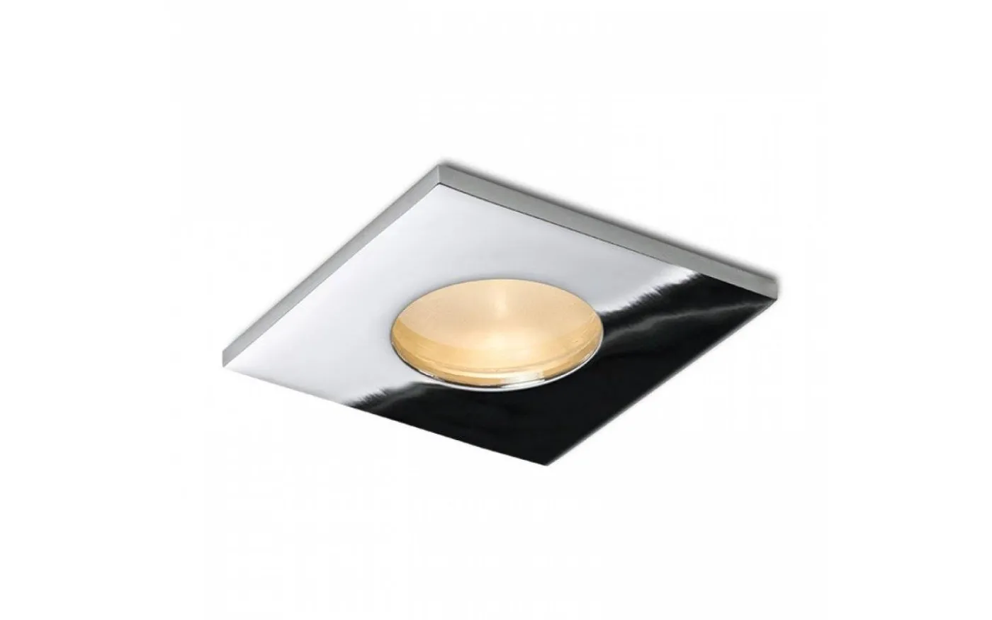 Splash SQ Infälld Spotlight Krom GU10 IP65