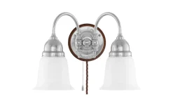 Stackelberg - Förnicklad / Brytare / Brunt fäste