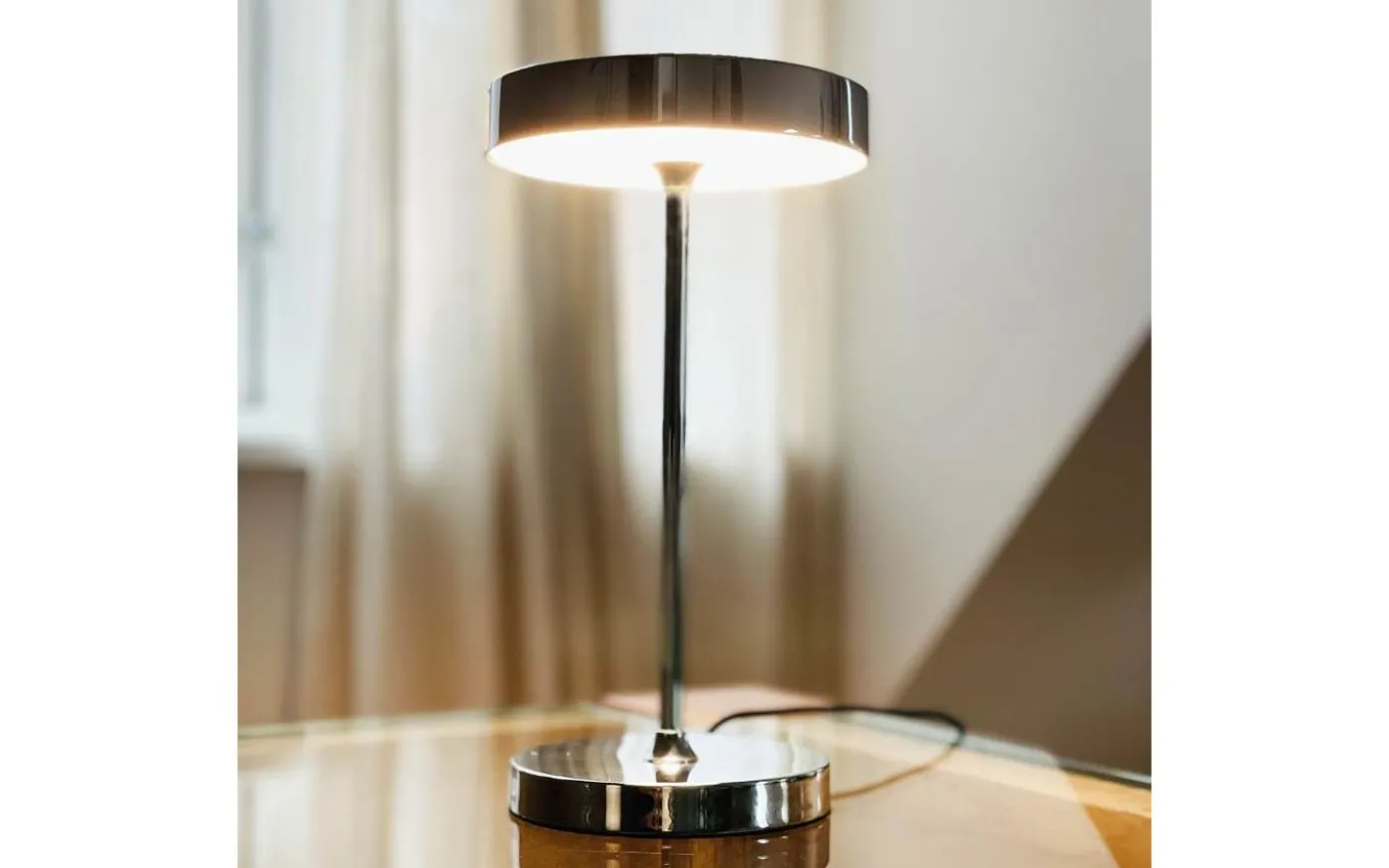 Starlight Bordslampa 25,5cm LED 3000K 4,5W Krom