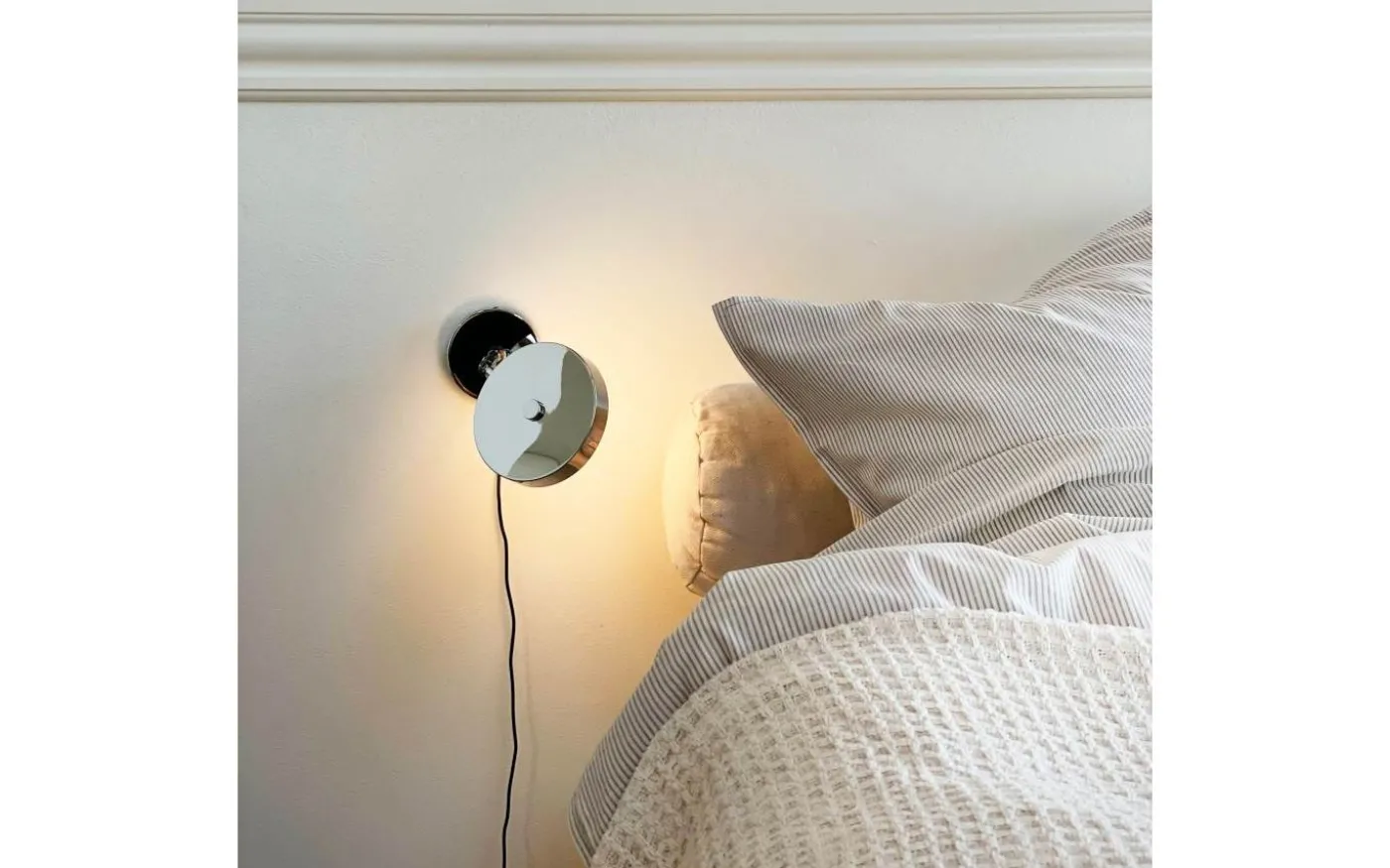 Starlight Vägglampa LED 3000K 4,5W Krom