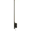 Stecco Vägglampa 65cm LED 5,5W 3000K Svart