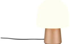 Steen Bordslampa E14 kaffebrun/vit