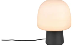 Steen Bordslampa E14 matt svart/tau
