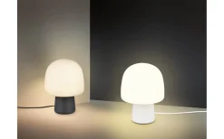 Steen Bordslampa E14 matt svart/tau