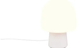 Steen Bordslampa E14 matt vit