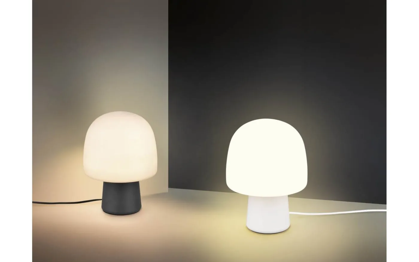 Steen Bordslampa E14 matt vit