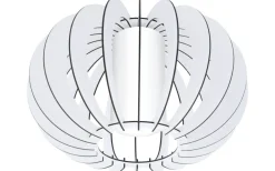 Stellato Plafond 40cm Vit