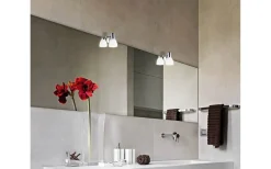 Sticker Spegelbelysning 7cm Krom