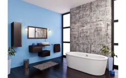 Sticker Spegelbelysning 7cm Krom