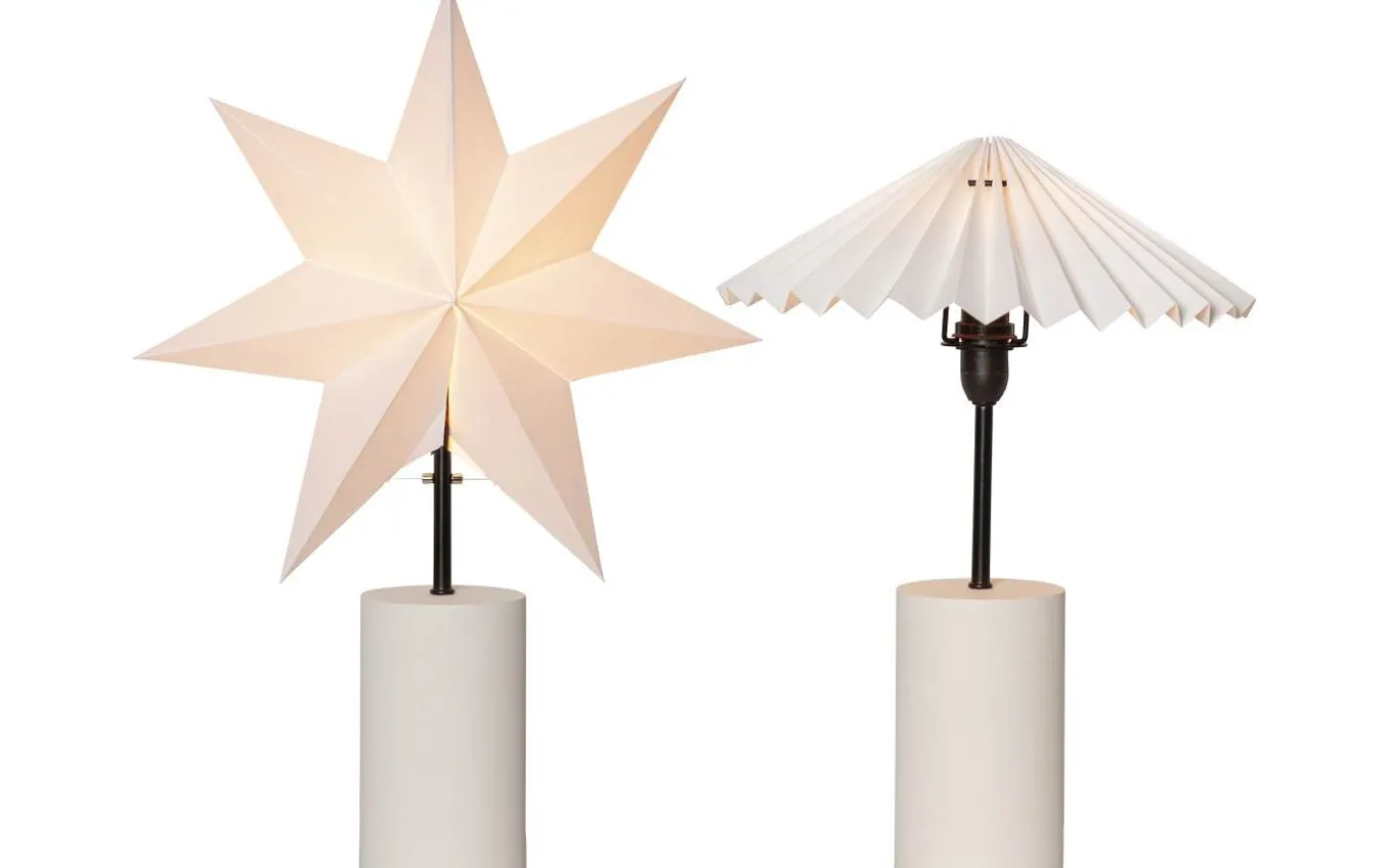 Stila Bordslampa med Stjärna & Skärm