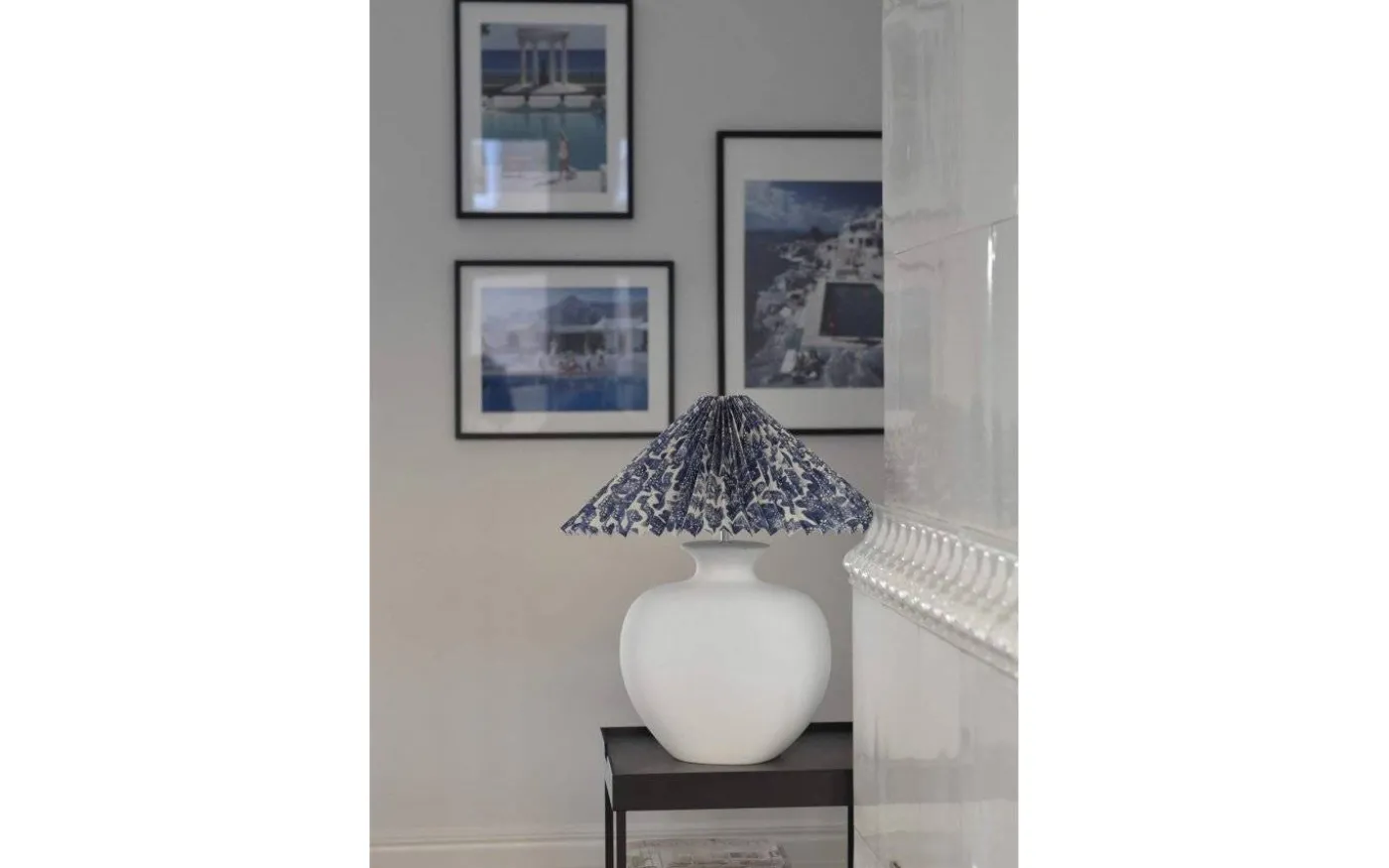 Stillness Lampfot 40cm Vit