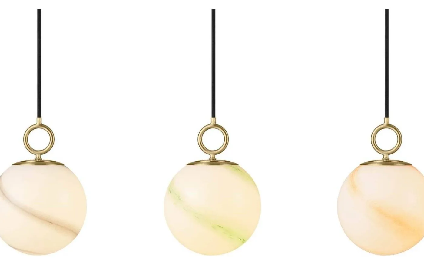 Stockholm Fönsterlampa Ø18cm Marble Grå