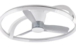 Stockholm Takfläkt 74cm LED matt vit