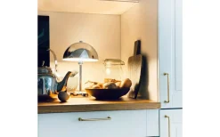 Stockholm Uppladdningsbar Bordslampa 30cm LED 3000K 1,5W Krom