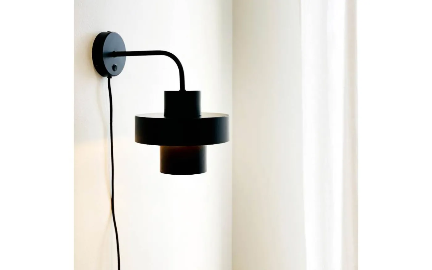 Stoke Vägglampa Svart