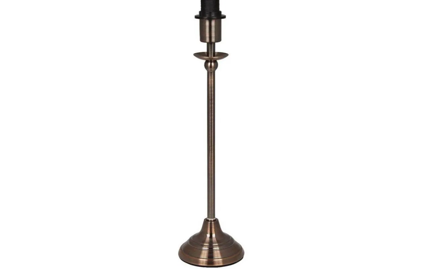 Straight Lampfot 39cm Koppar