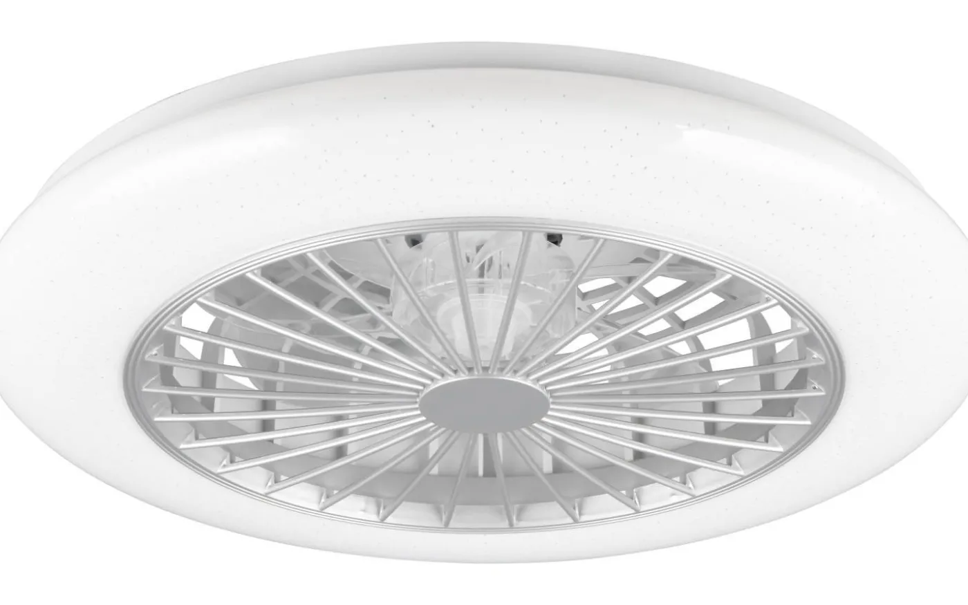 Stralsund Takfläkt 49cm LED grå stjärnljus