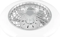 Stralsund Takfläkt 49cm LED RGBW grå stjärnljus