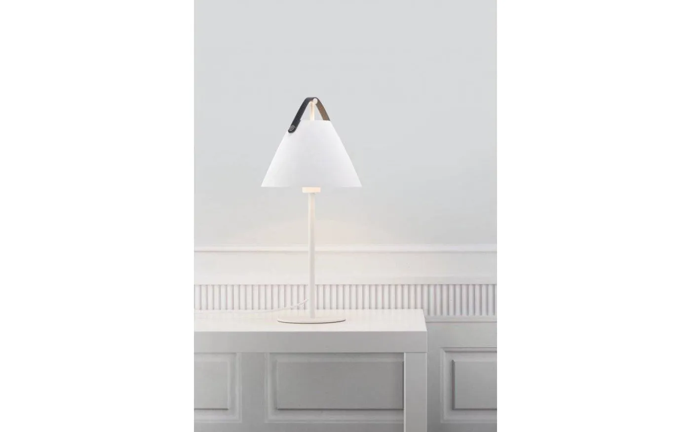 Strap Bordslampa 55cm Vit