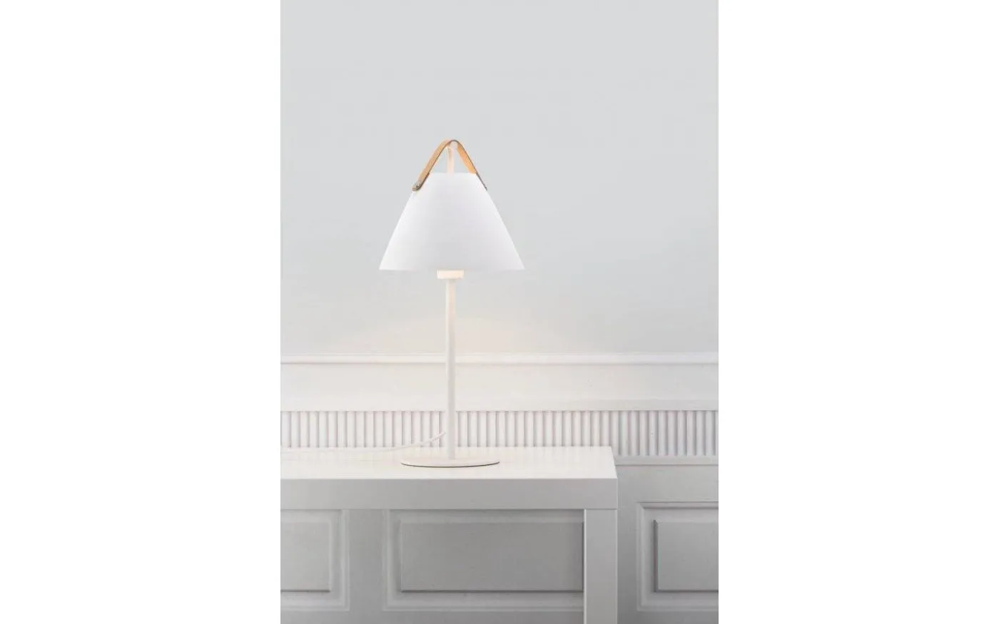 Strap Bordslampa 55cm Vit