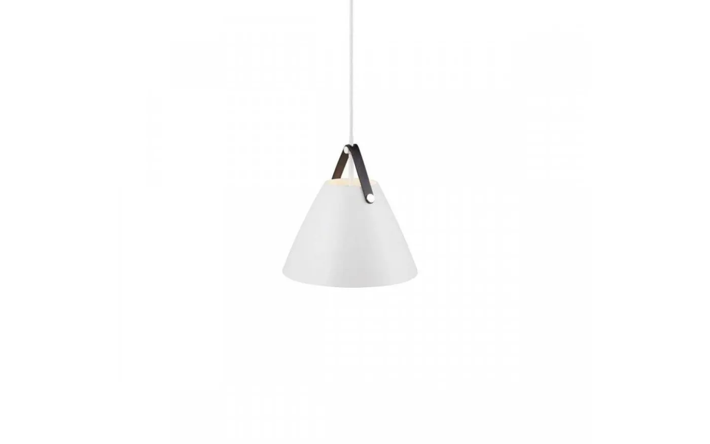 Strap Taklampa 27cm Vit