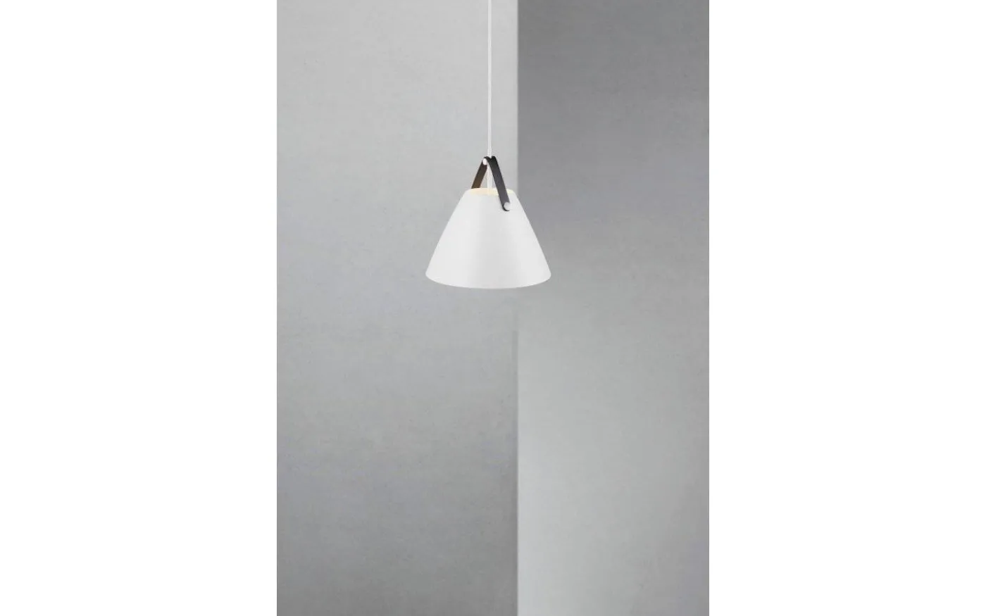 Strap Taklampa 27cm Vit