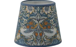 Strawberry Thief Lampskärm Ø17cm Teal William Morris