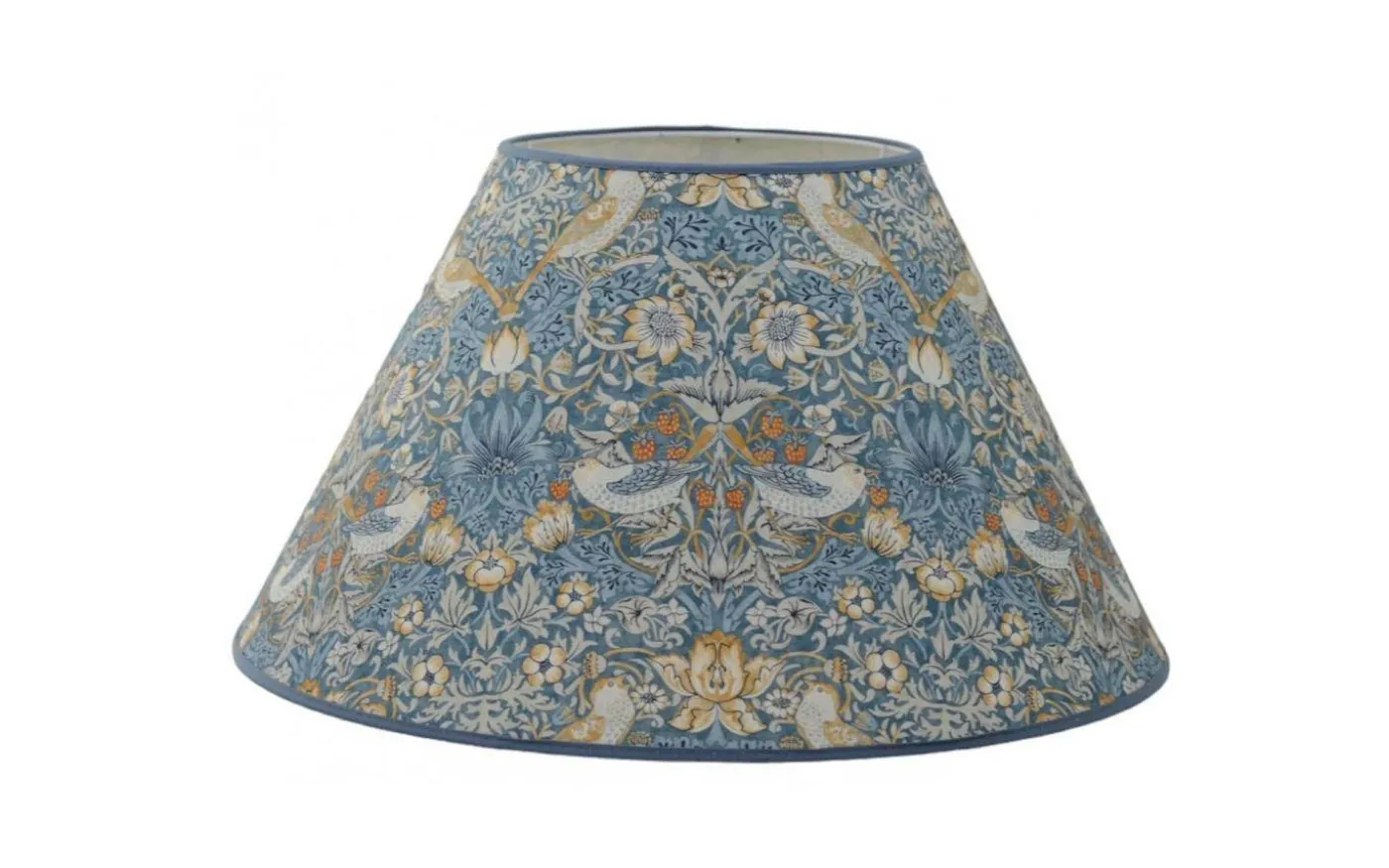 Strawberry Thief Lampskärm Ø50cm Teal William Morris