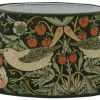 Strawberry Thief Oval Lampskärm 20cm Nettle William Morris
