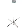 Strazza Taklampa 62cm 3-Steg DIM Krom