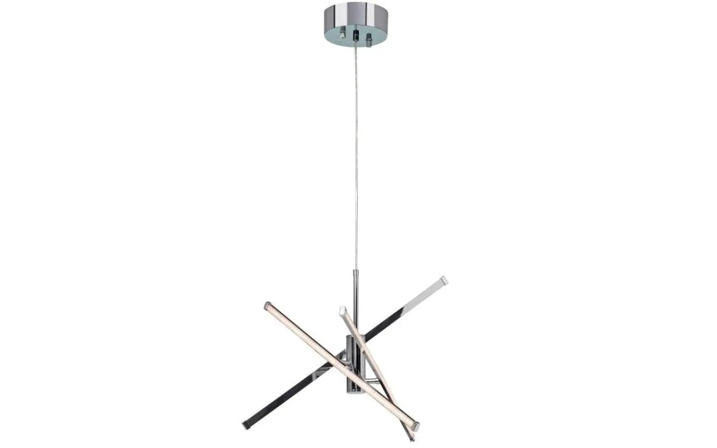 Strazza Taklampa 62cm 3-Steg DIM Krom