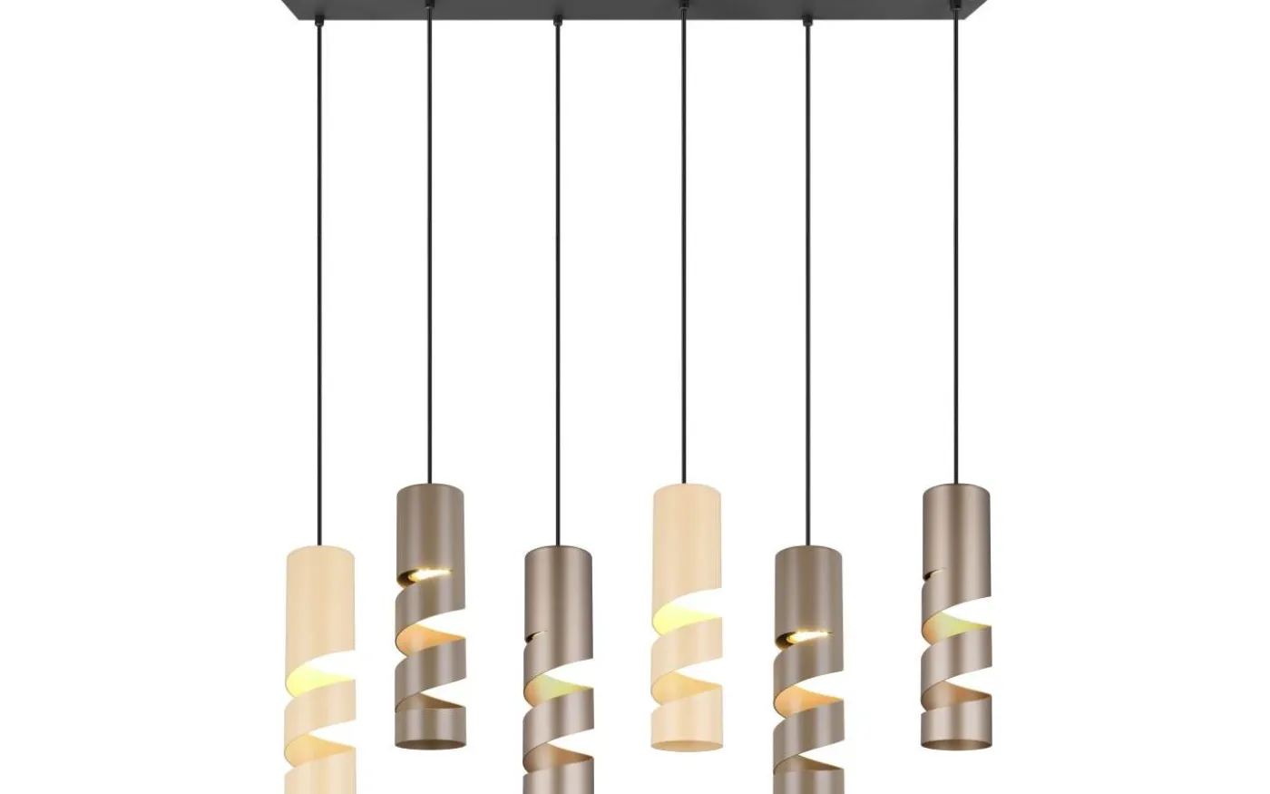 Stream Takpendel 6-delad GU10 flerfärgad