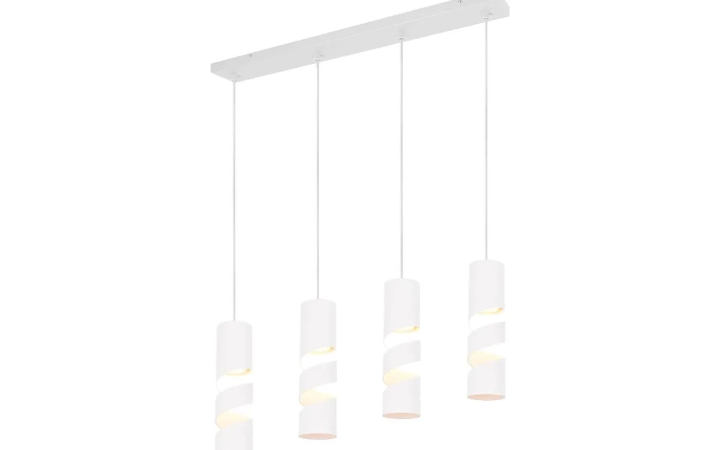 Stream Takpendel 4-delad GU10 matt vit