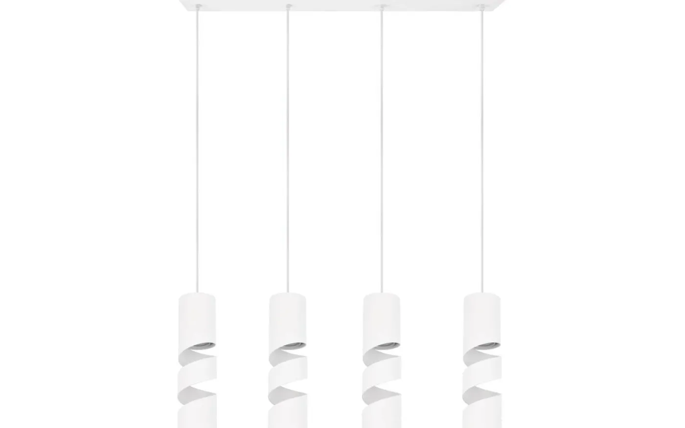 Stream Takpendel 4-delad GU10 matt vit