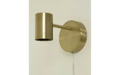 Strict Vägglampa Matt Mässing